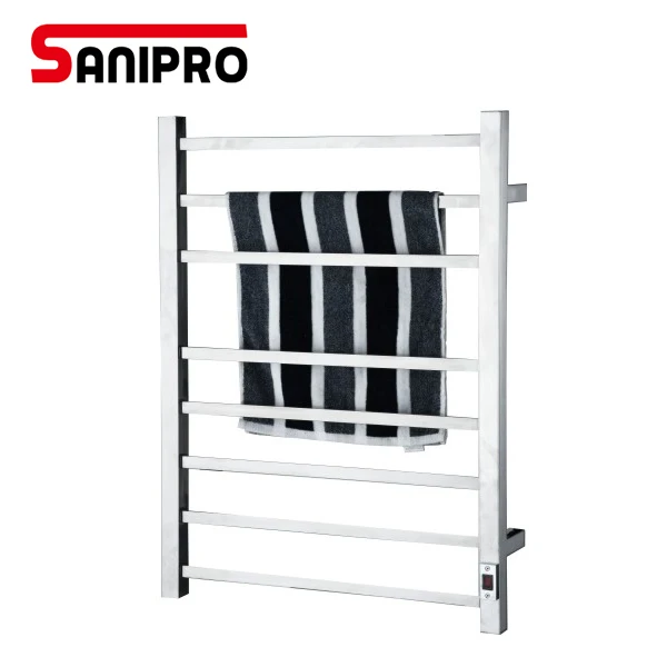 SANIPRO Wall mounted electric towel warmer rail