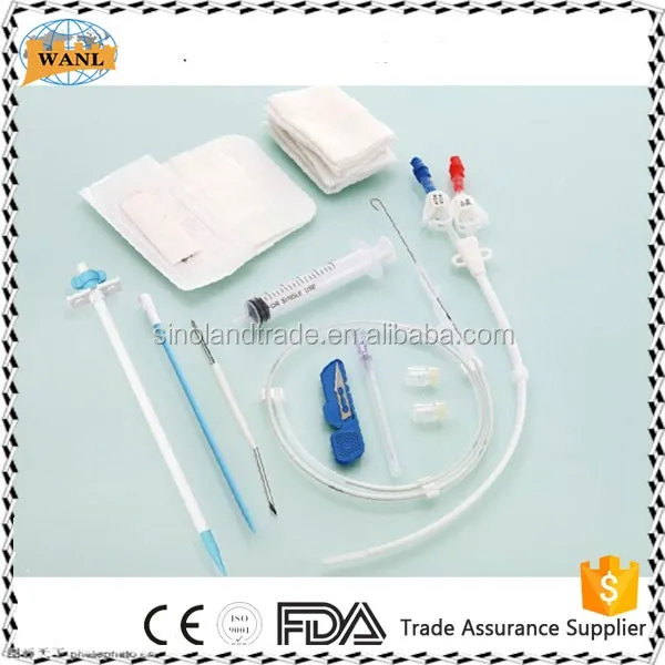 Factory price 11.5FR/12FR double lumen hemodialysis catheter kits