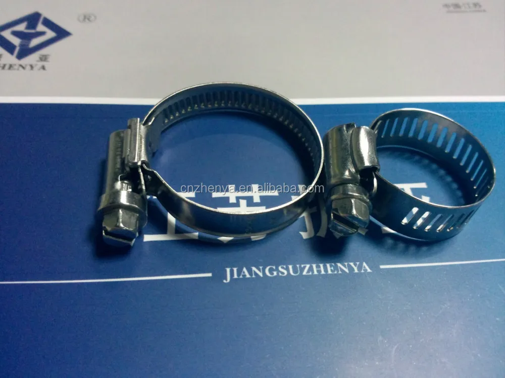 high quality 1/2 inch band america hose clamp