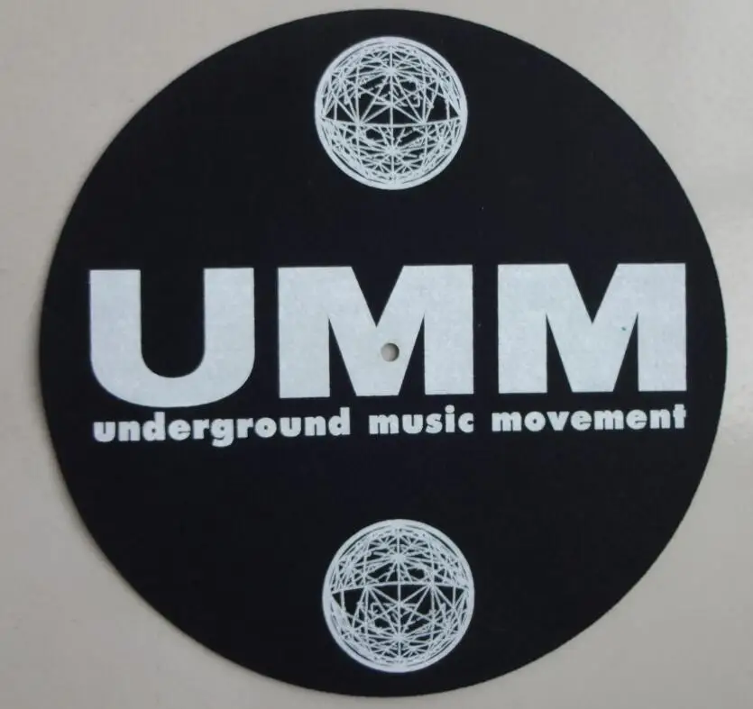 900g 5mm thick polyester felt slip mat for turntable lp player