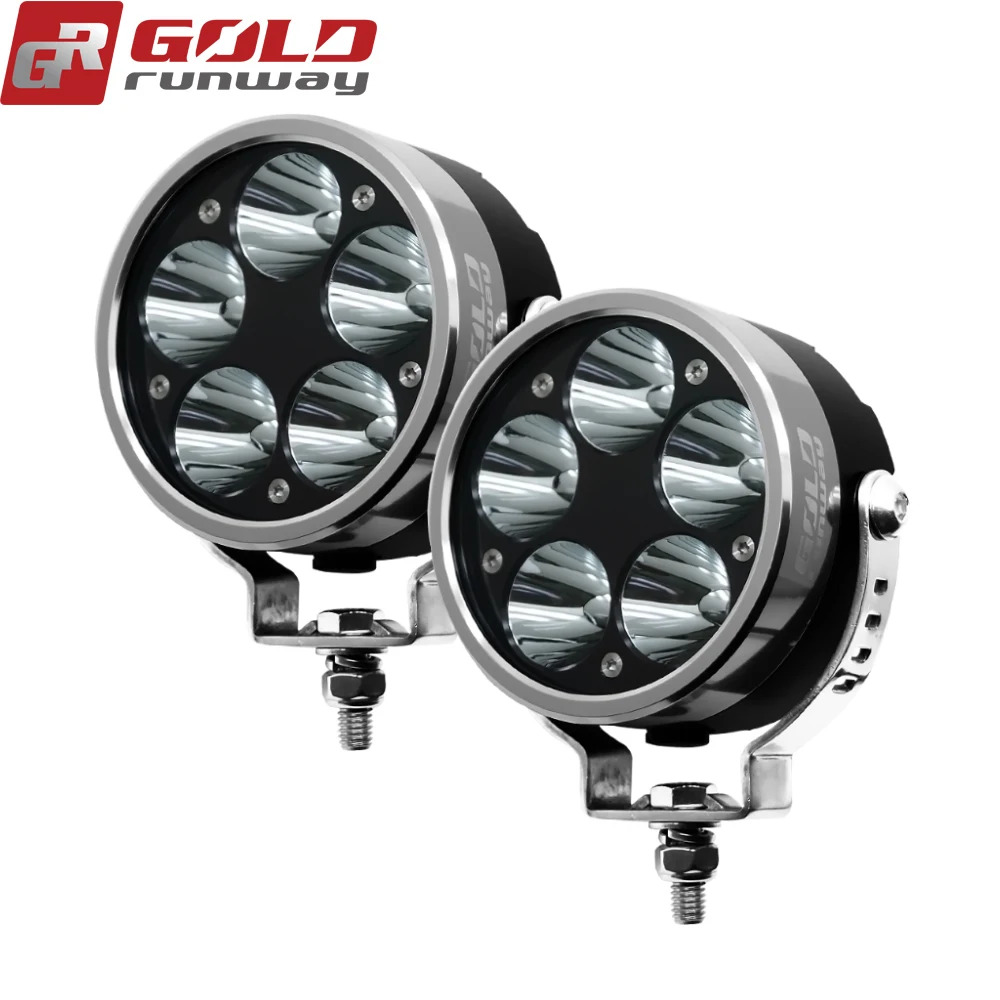 
GOLDRUNWAY 50W 12V 6000LM ADV1200 motorcycle led driving lights kit 