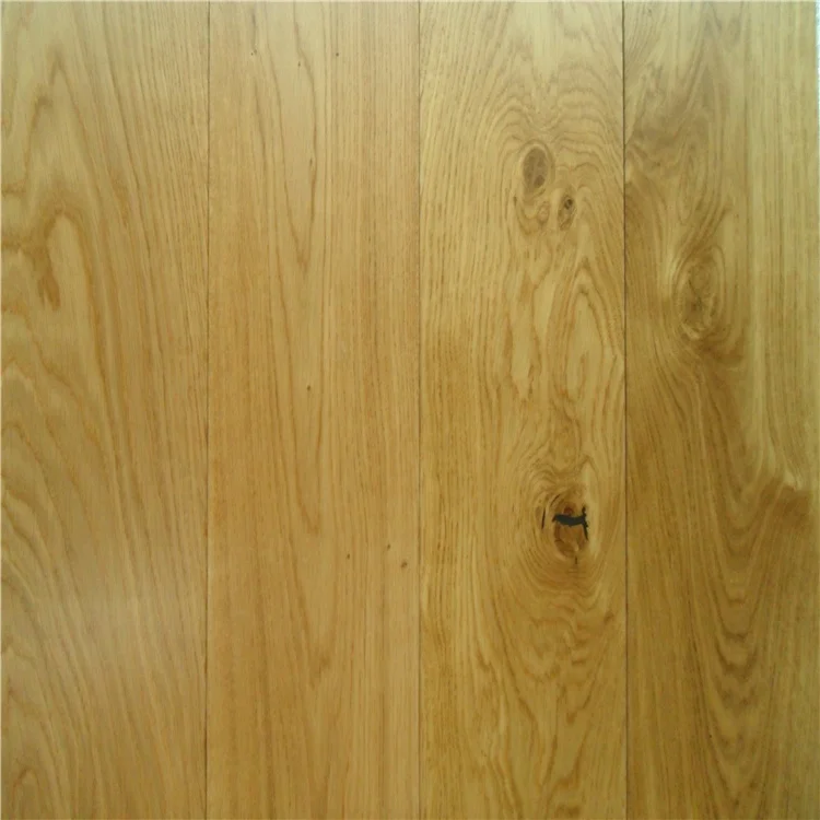 Foshan Factory Natural Oak Hardwood Timber Flooring