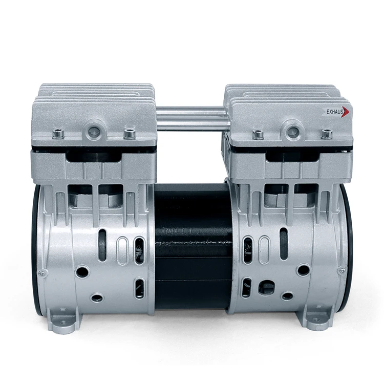  Высококачественный воздушный компрессор нового дизайна 1HP 750 Вт с двойным стальным баком 9L/двойным алюминиевым