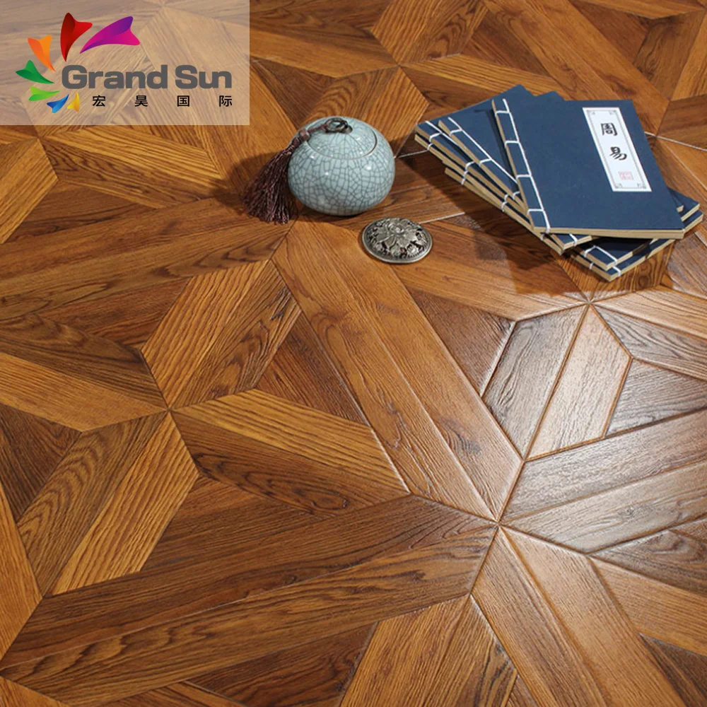 German multilayer wood engineered Laminate Parquet Flooring