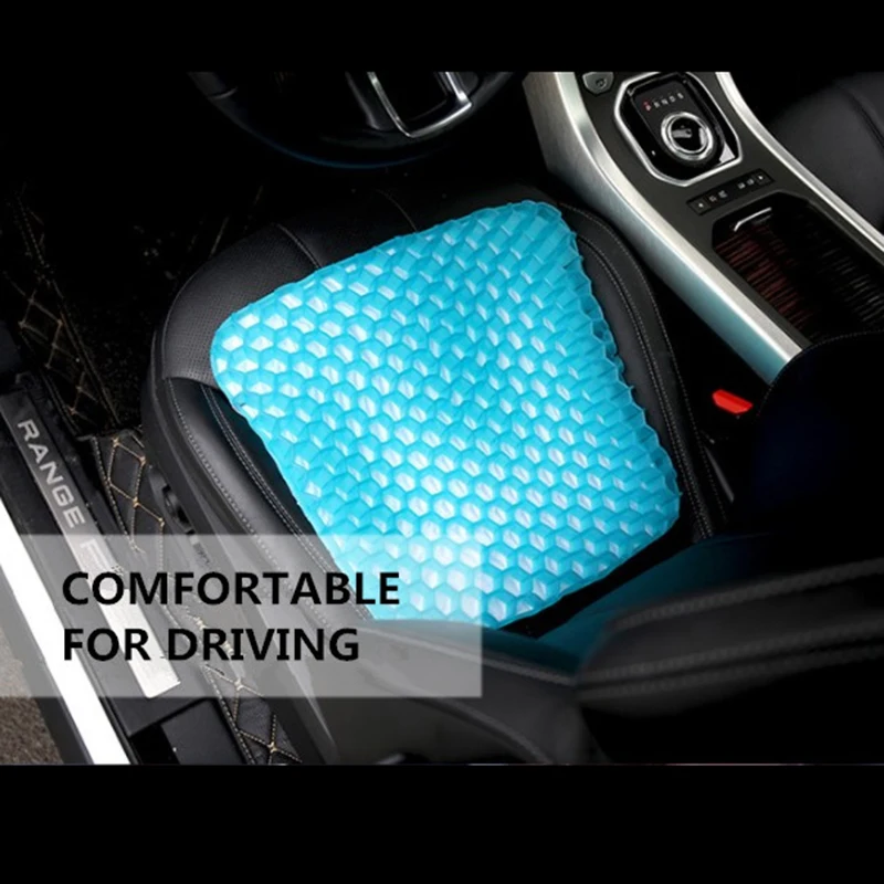 
Cooler Cooling Gel Honeycomb Drive Blood Circulation EGG Adult Car Seat Cushions For Height 