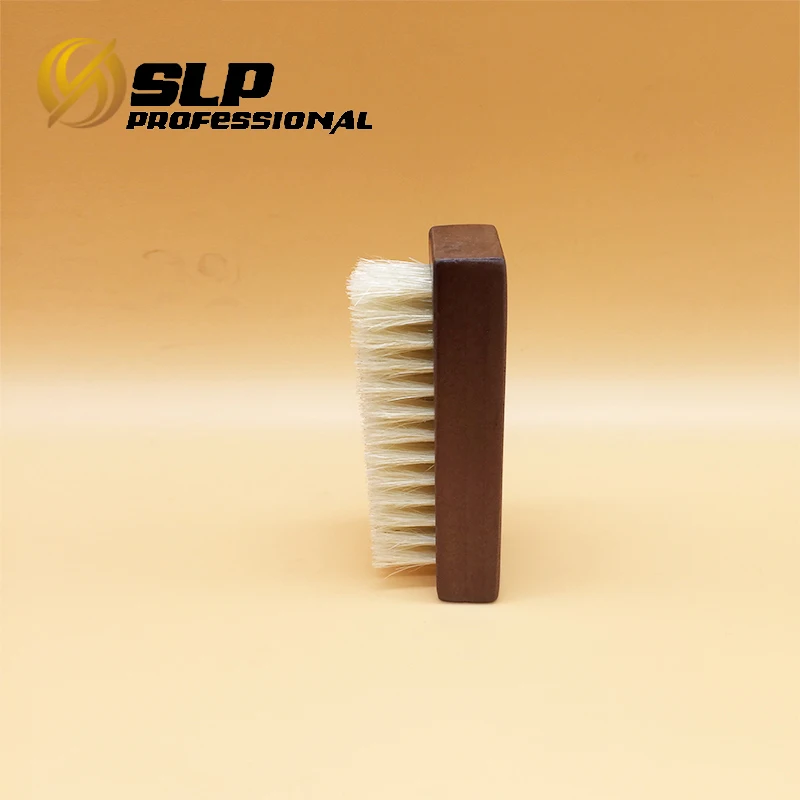 
Natural White Boar Bristle Wooden Shoe Brush 