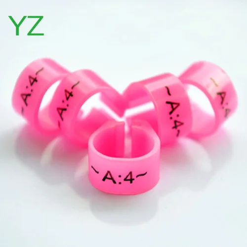 2015 Colorful Clip pigeon ring making by EXW price YZ factory