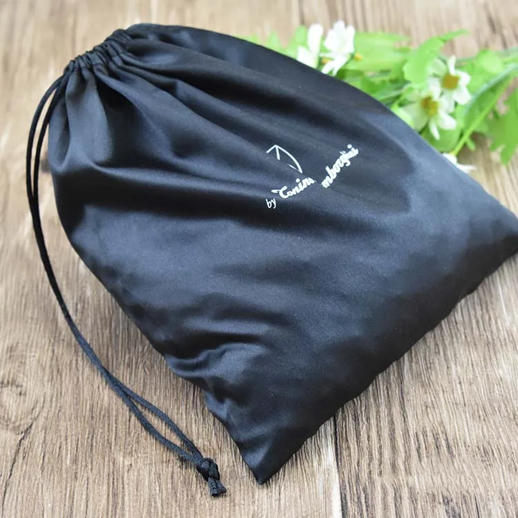 New Products Low Price Promotional Printing Wholesale Satin Shoe Bag