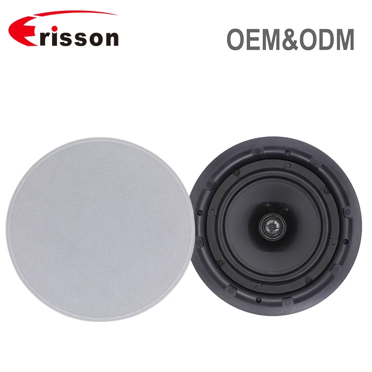 ERISSON OEM Manufacturer 60 Watts In Ceiling Speaker 8inch  With ceiling speakers home