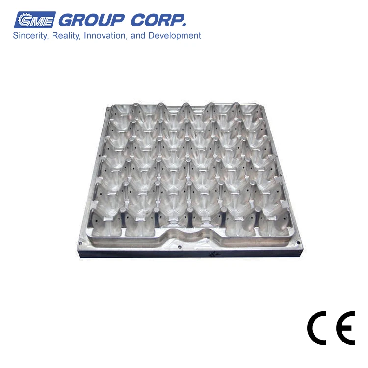 Automatic punching and shearing plastic egg box carton tray container  vacuum  forming mould mold die