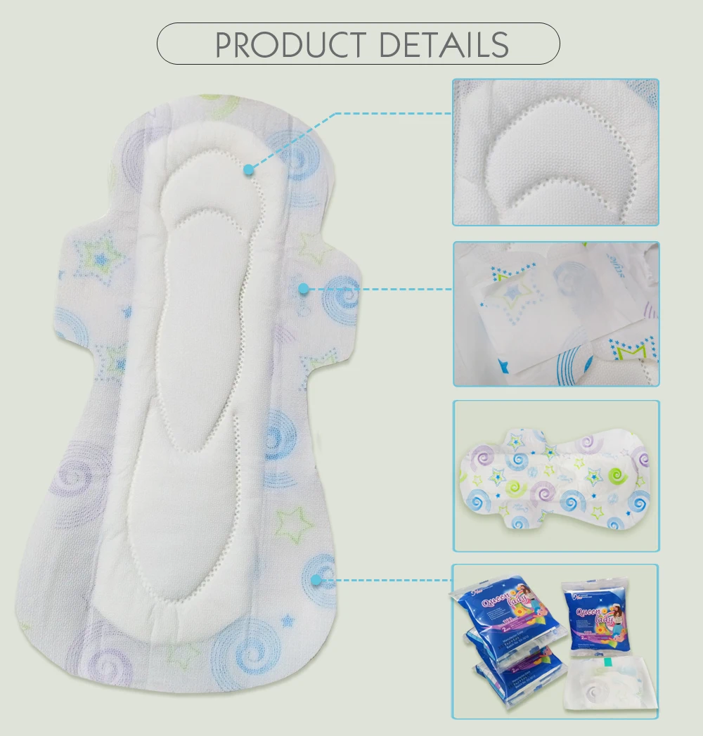 Private Label Personal Care Product OEM Menstrual Pads For Woman
