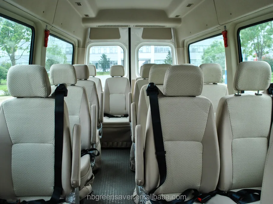 LHD/RHD Popular pure Electric van/bus with 10-17 seats and strong body