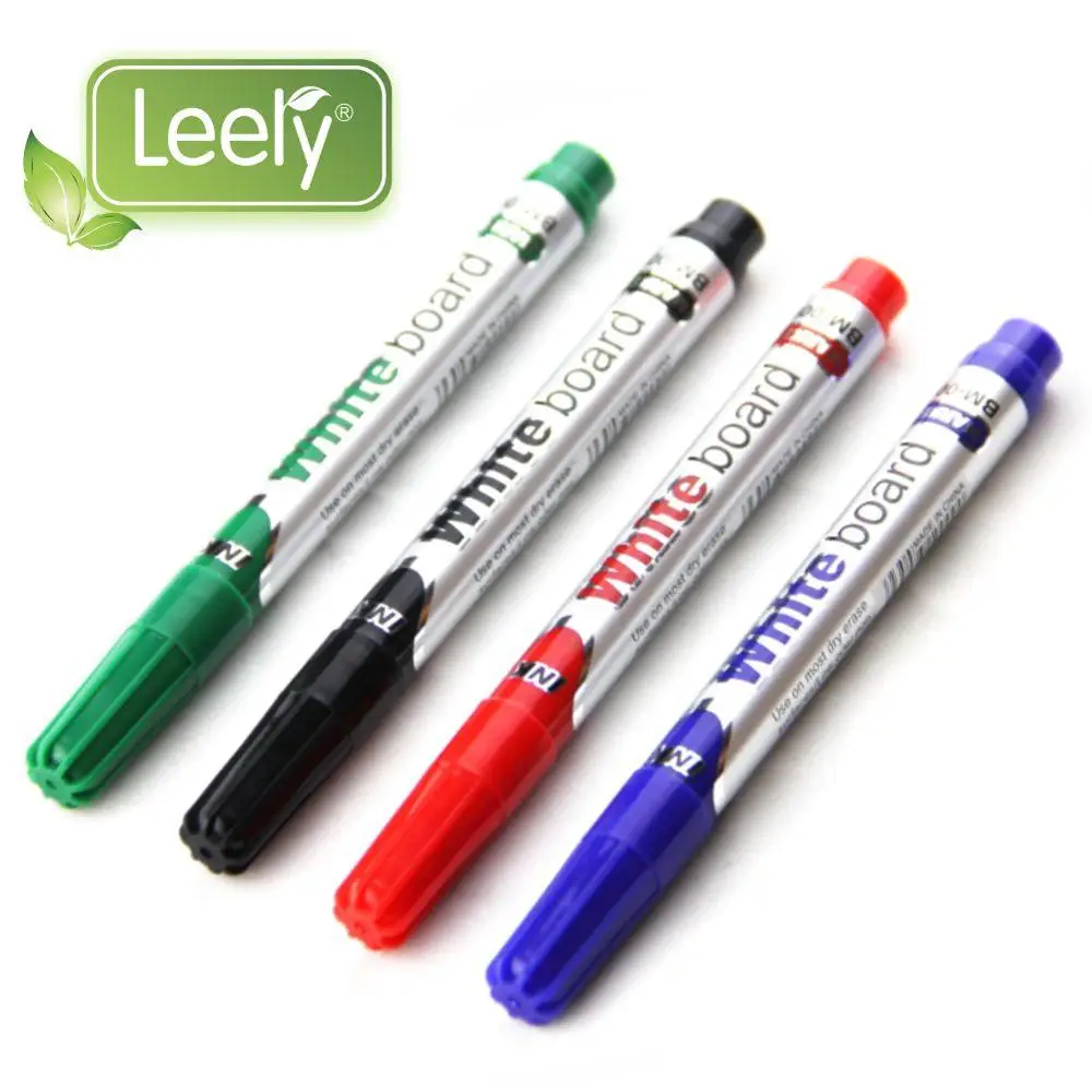 0034W Multi color mini fine tip  dry erase marker set for white board