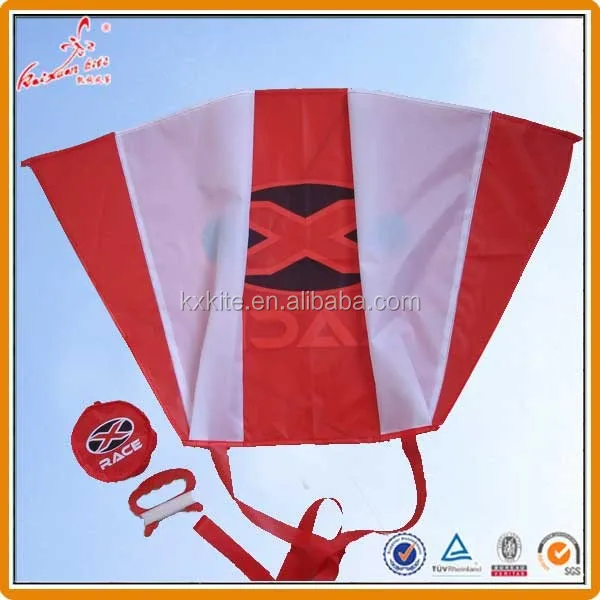 Mini foldable sled kite with kite thread for promotion