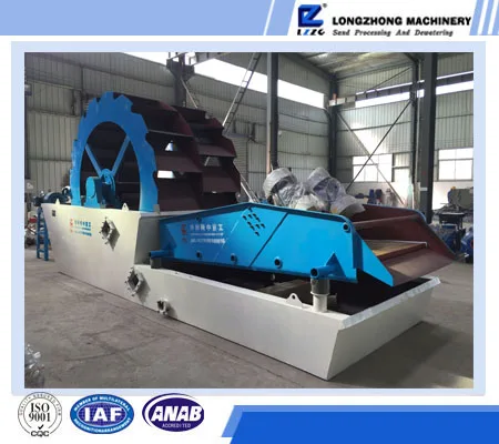 Easy installation bauxite sand washing and screening machine for minerals plant