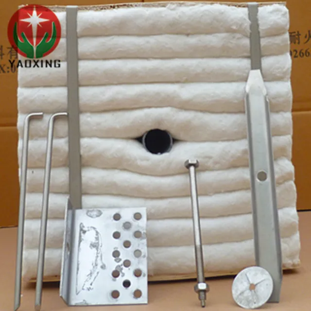 Газа утолить тепла печи высокотемпературные 2300F керамического волокна