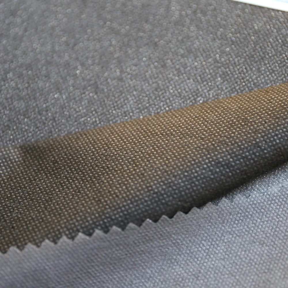 Fusing Hot Rolling Inner Fabric for Suits Garments 100% Polyester Nonwoven Interlinings D5820AZ