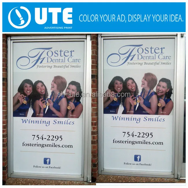 Custom static cling glossy lamination window transparent vinyl die cut sticker for advertising