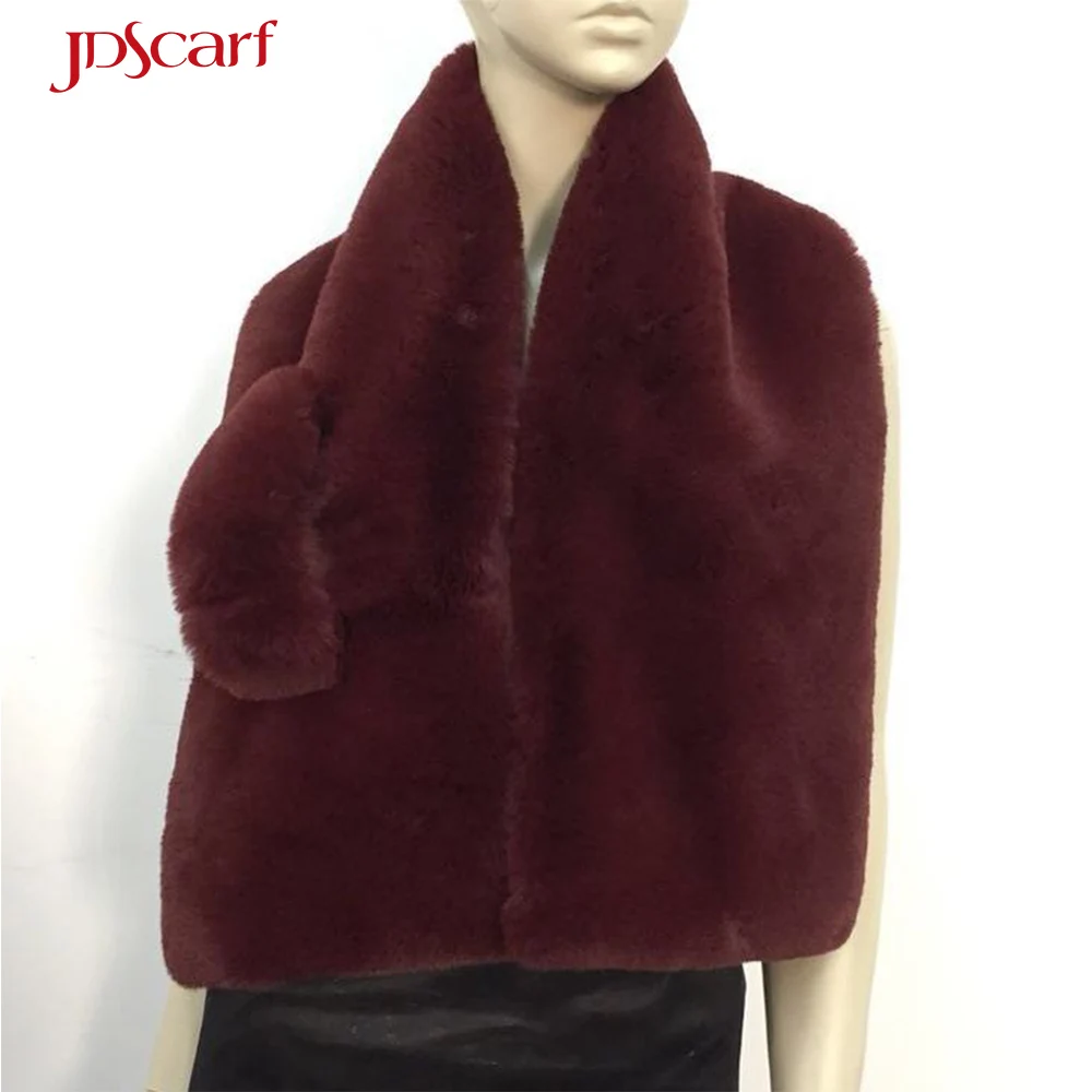 mink or real faux rabbit fur stole and shawls stoles