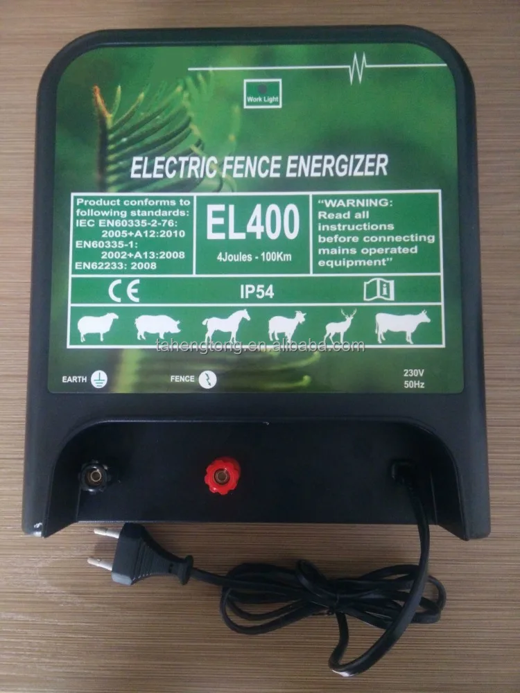 Cattle Solar Powered Farm Electric Fence Energizer/charger