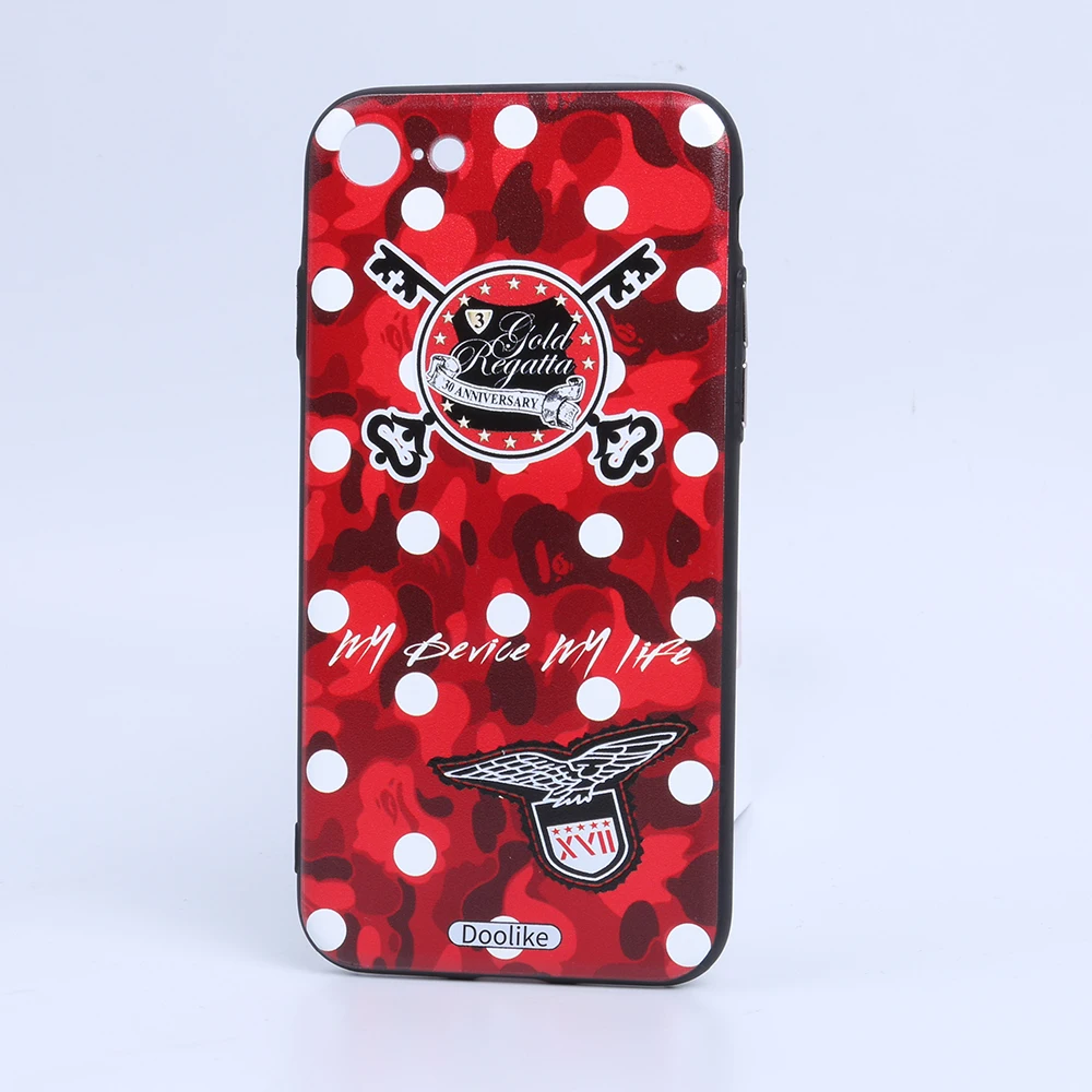 iPhone 7 Case Wholesale Mobile Phone Case Fashion Silicone 3D Phone Case for iPhone 6 6S 7 8 x