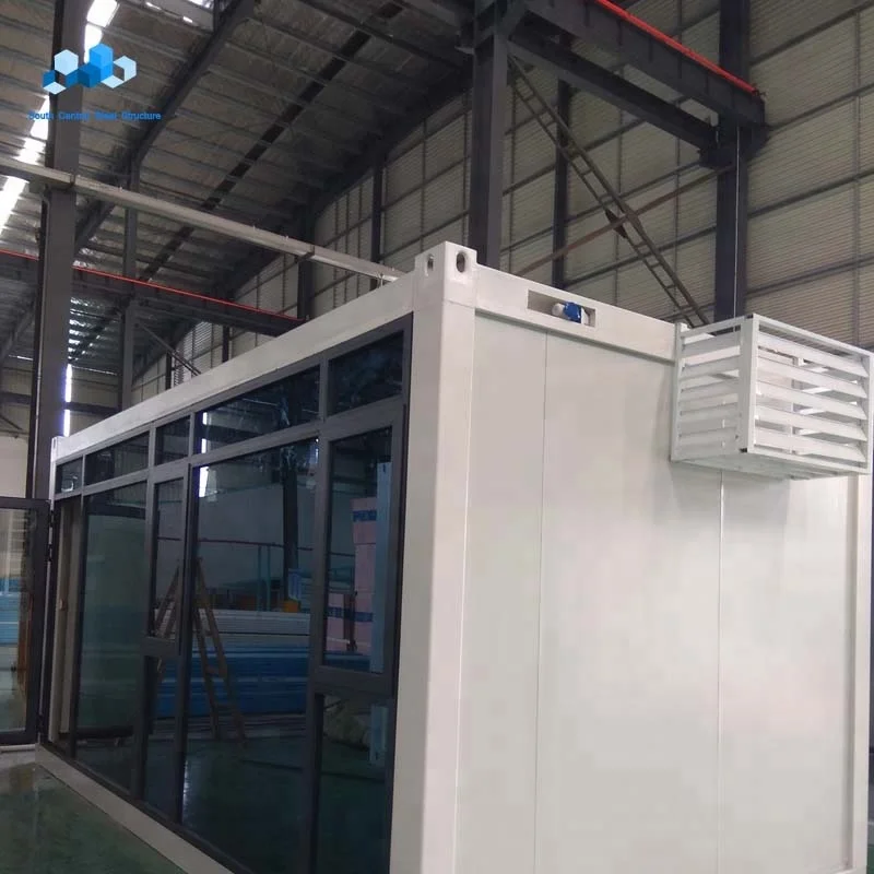 Factory direct sales removable container 20ft 40ft flat pack modular container home office shop hotel room villa