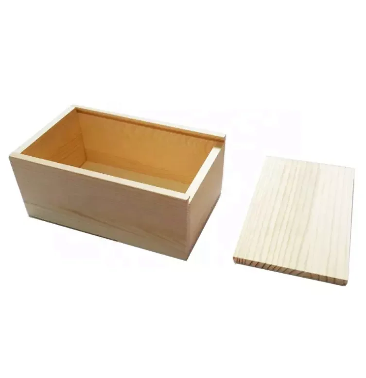 Wholesale durable in use Gift Box Wood Toy Vegetables Fruit Packing Boxes
