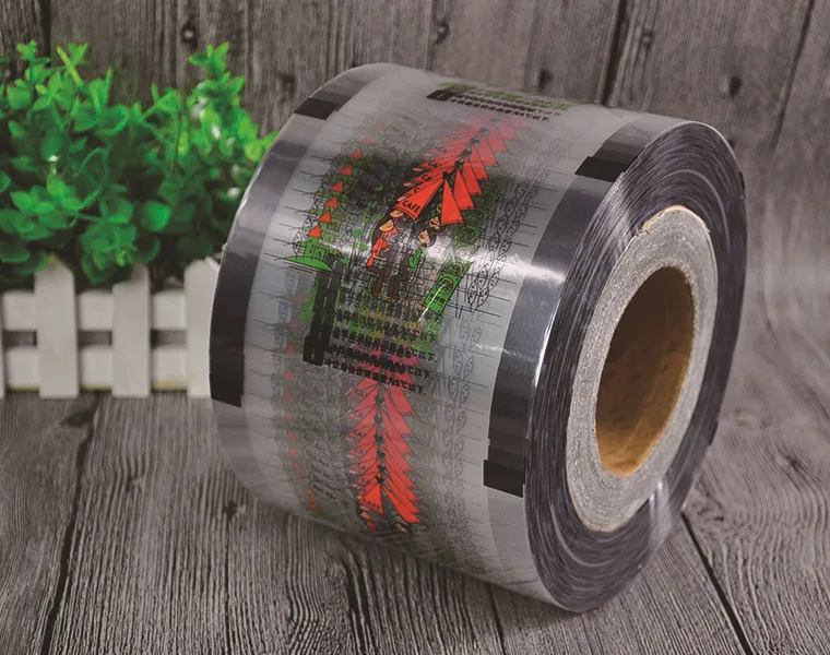 Cup Sealing Roll Film Packaging Film Lidding Film Transparent Custom Printed Pp/plastic Gravure Printing Laminated Material Soft