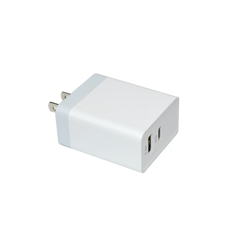 ShenZhen Manufacturer PD AC Adapter CE FCC ROHS Certification US EU UK AU Plug 30W PD charger