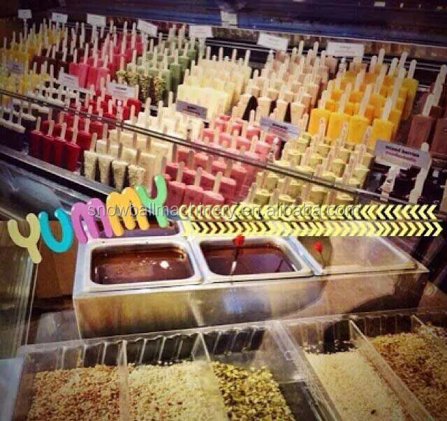 
Коммерческая ручная машина для приготовления фруктового льда 