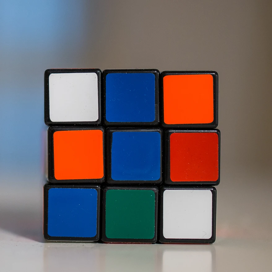 Customize Promotional Plastic High Speed Magic Cube Shenzhen 3D Advertising Puzzle Cube Toy Plastic