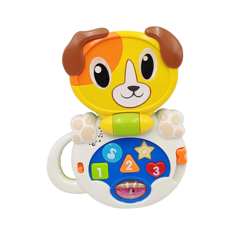 Hot selling baby educational learning toys animal talking laptop  battery operated talking toy for kids
