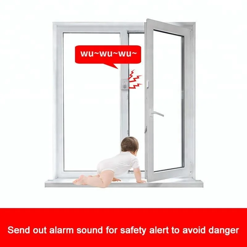 Battery Operated Loud Voice Warehouse Talking Door Bell Anti theft Magnetic Door Sensor Safety Alarm