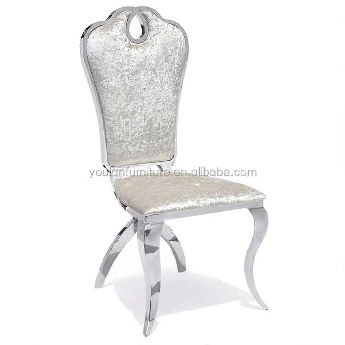 Bonded Leather Stainless Steel Dining Chair