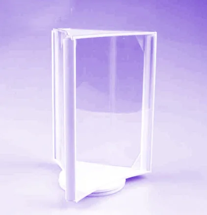 Three Sides Rotating Acrylic Price/Menu Holder