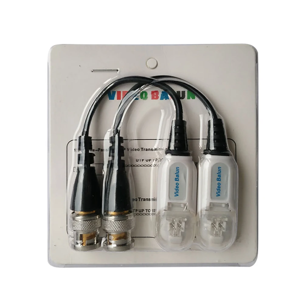 Analog CCTV RJ45 BNC to UPT passive video balun transceiver