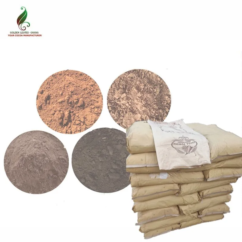 
Factory Bulk High Quality 10%-12% Alkalized Black Cocoa Powder 