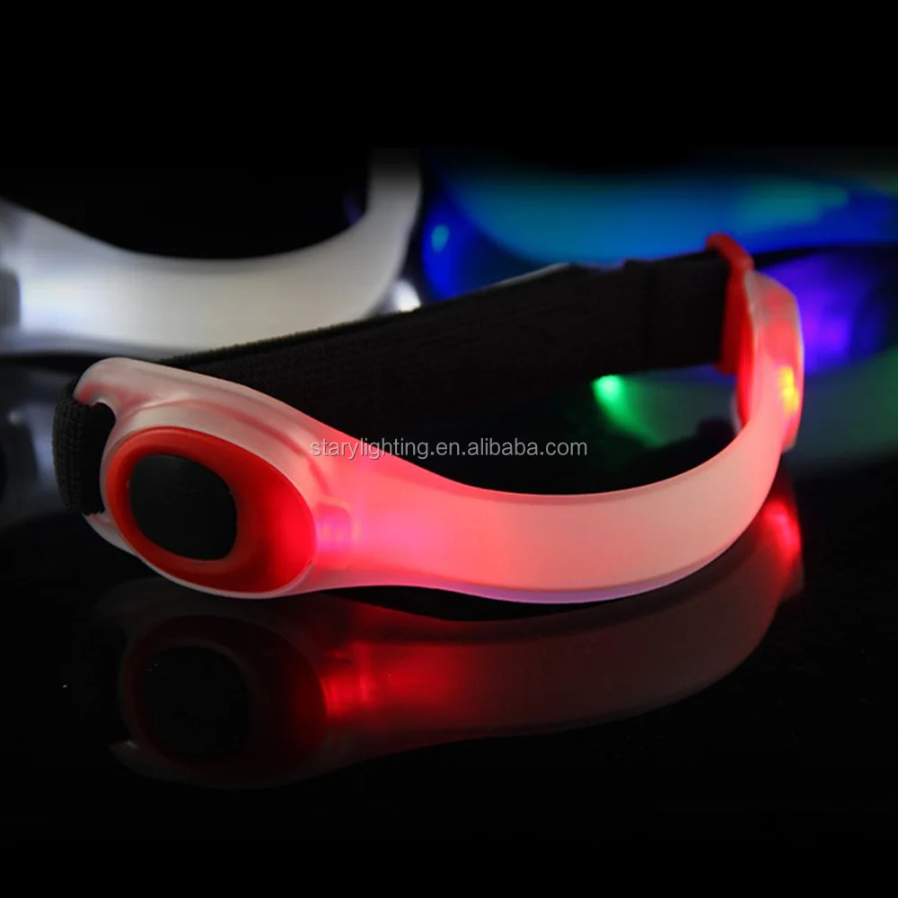 Лучшая цена, светодиодная повязка на руку STARYNITE для спорта на открытом воздухе