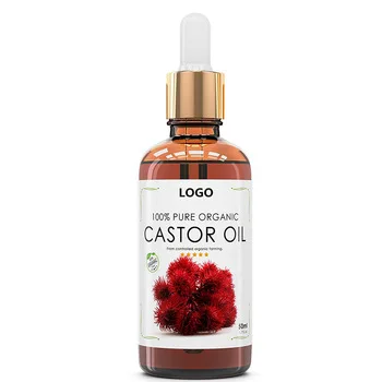 100% Pure Organic Cold pressed Castor Oil