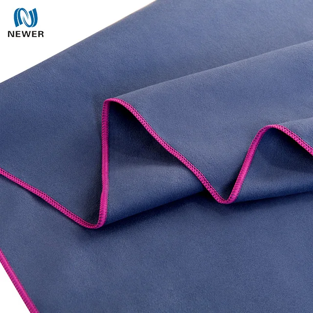 
China supplier oem premium outdoor travel sports gym yoga packs custom logo kids sweat microfiber square towel set 