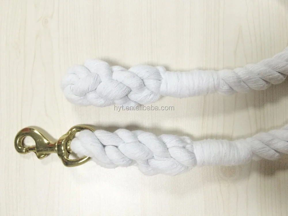 Braided Horse Lead Rope with swivel snap