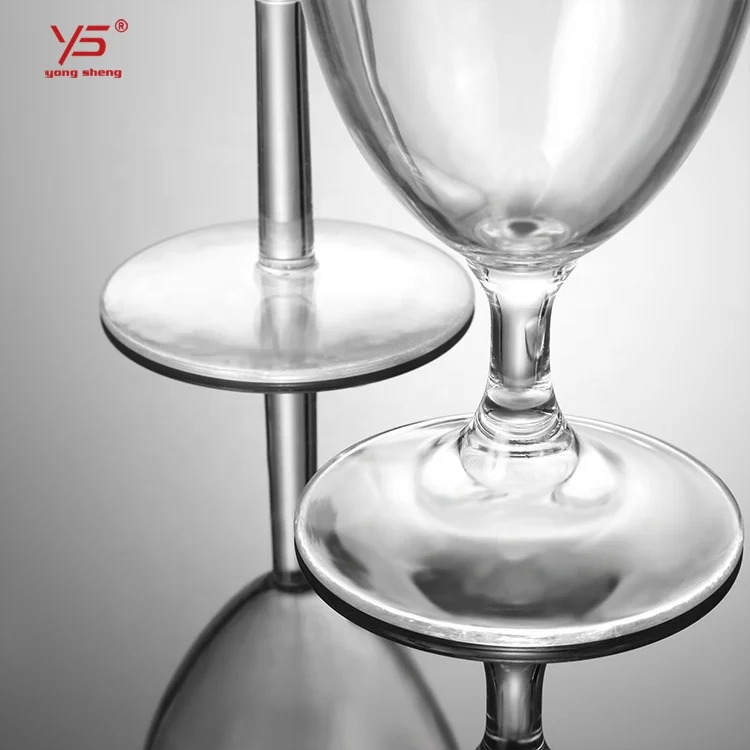 Top-level latest design wine glass caddy,unbreakable polycarbonate wine glasses for wine
