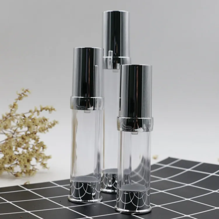 Ясно, пластиковые контейнеры, 20 мл 25 мл 35 мл пластиковые безвоздушного бутылка