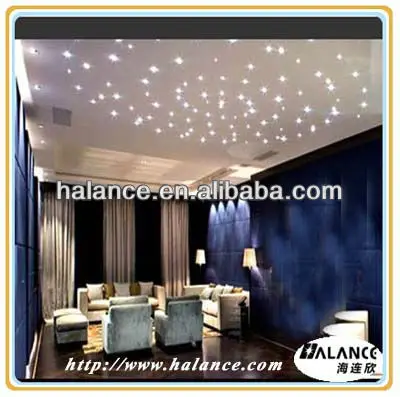 Fiber optic ceiling star effect kits for car