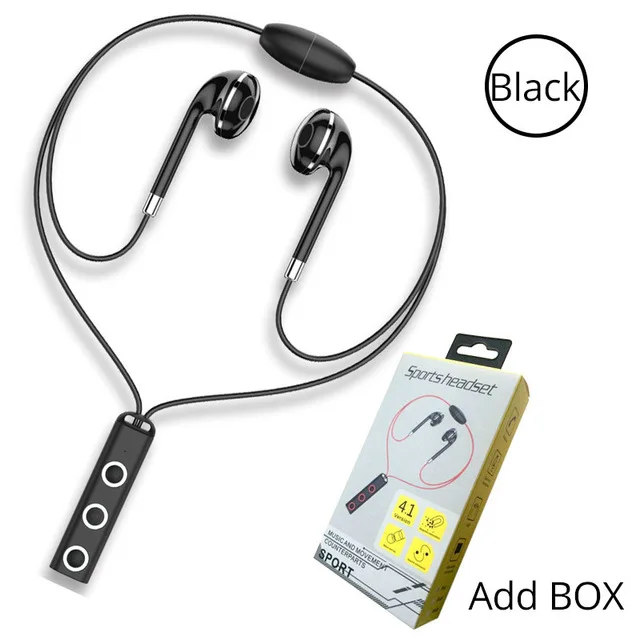 Hot Selling V4.1 Magnet Necklace  Headphone  Wireless Headset in ear Earbuds  magnetic Earphone for samsung huawei ios phone