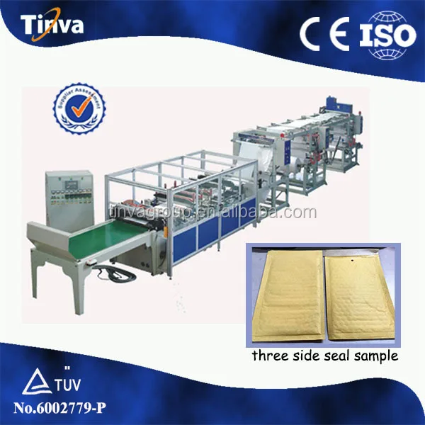 
Высокая скорость DISQ-700B полностью автоматическая машина для крафт-бумага с воздушно-пузырчатой плёнкой внутри из крафт-бумаги/конверт/бумажный пакет мешок делая машину 