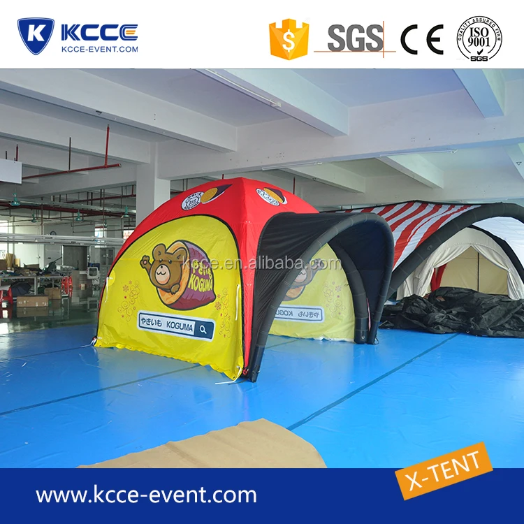 KCCE New Hot Top Quality Free Sample Flame retardant coatingwinter Instant Inflatable Tent Dome