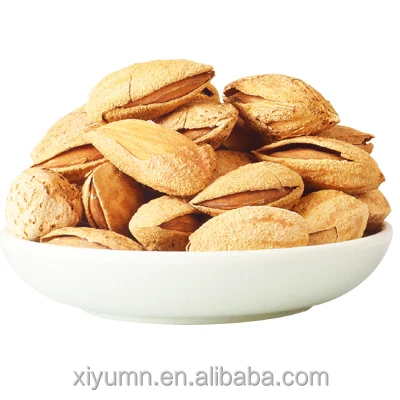 Китайский оригинальный дешевый сырой миндаль в скорлупе