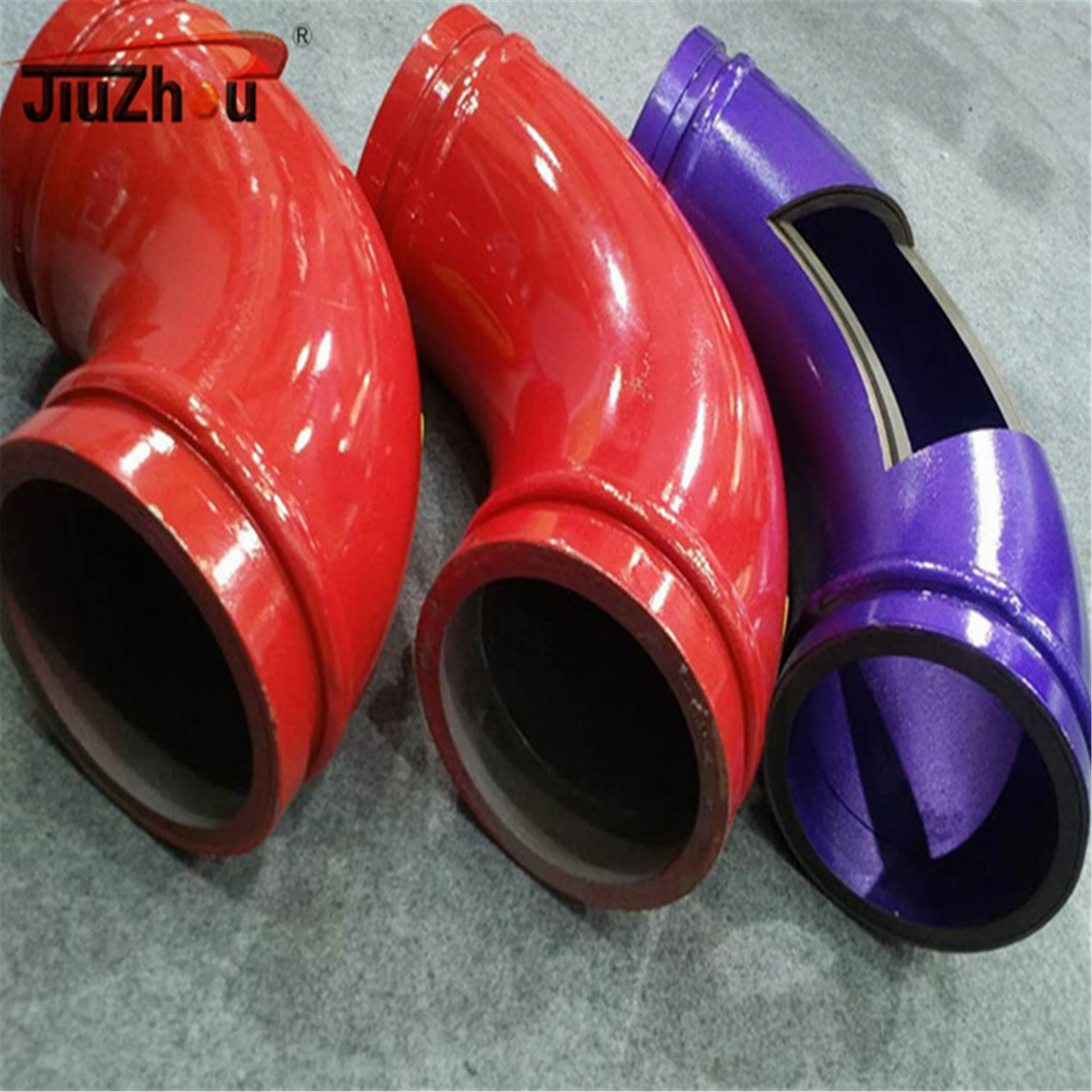 Forging or casting concrete pump elbow Schwing Sany Cifa Concrete Pump Boom Elbow Spare Parts
