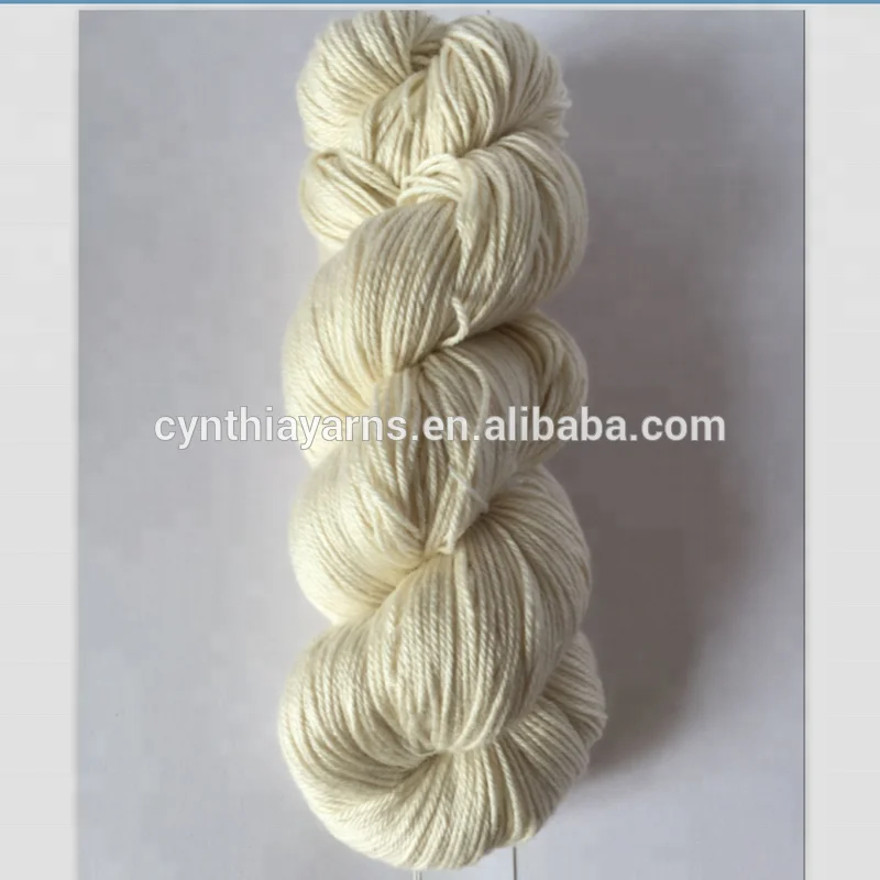 Hand Knitting Merino Wool Silk Blended High Quality Sweater Crochet Yarn